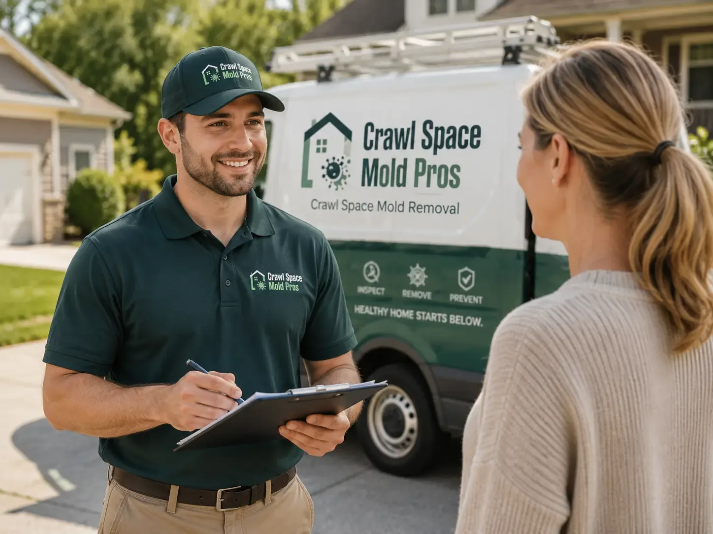 Crawl Space Mold Removal Martelle, IA FAQs